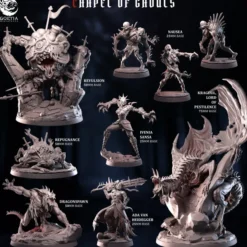 Goetia Miniatures - Chapel of Ghouls - Set Complet