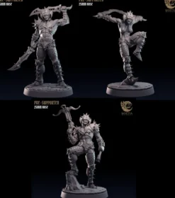 Goetia Miniatures - Death in Kadal - Milice de Kadal