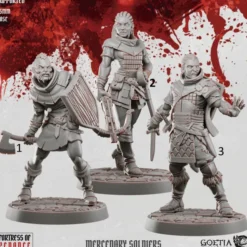 Goetia Miniatures - Fortress of Penance - Mercenaires