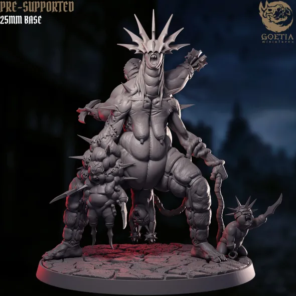 Goetia Miniatures - Grotesque Communion - Set Complet
