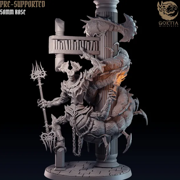 Goetia Miniatures - Keepers of the Keys - Gardien du Serment