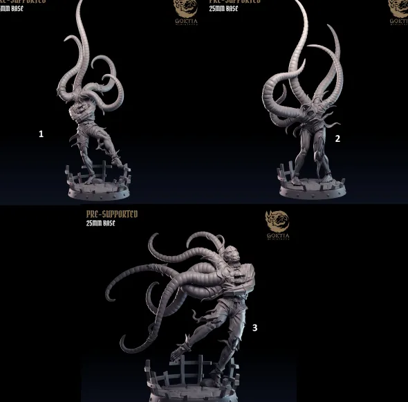 Goetia Miniatures - Madhouse - Cultistes en Camisole