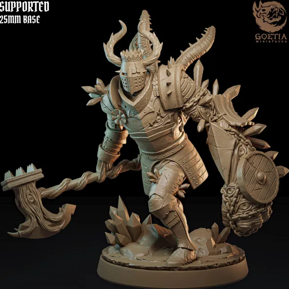 Goetia Miniatures - Peak of Madness - Chevalier Contaminé
