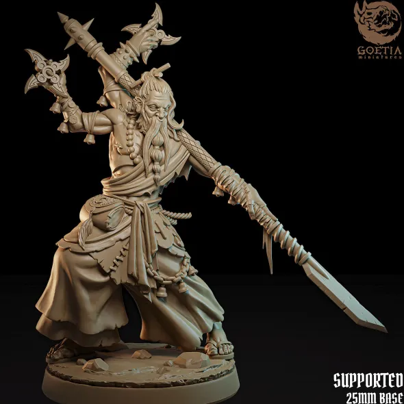 Goetia Miniatures - Peak of Madness - Mahn Alhir