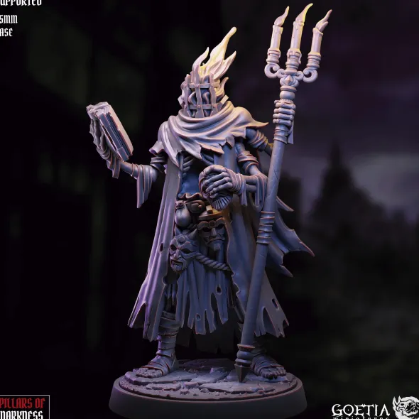 Goetia Miniatures - Pillars of Darkness - Vizier Kal'regor