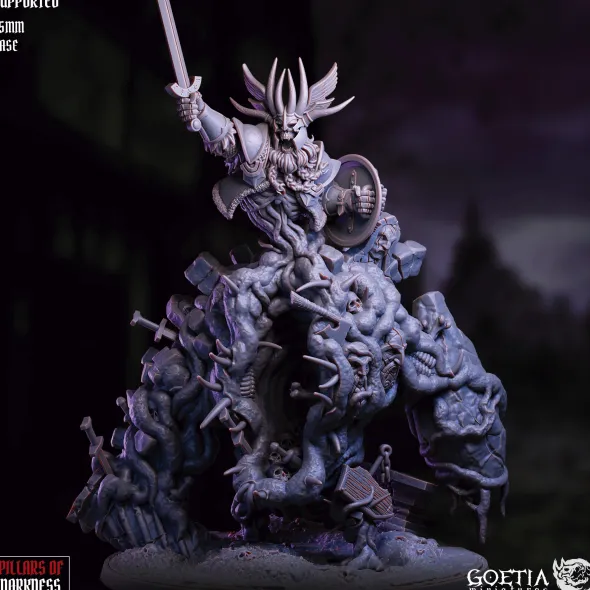 Goetia Miniatures - Pillars of Darkness - Guerrier Zelgrekian
