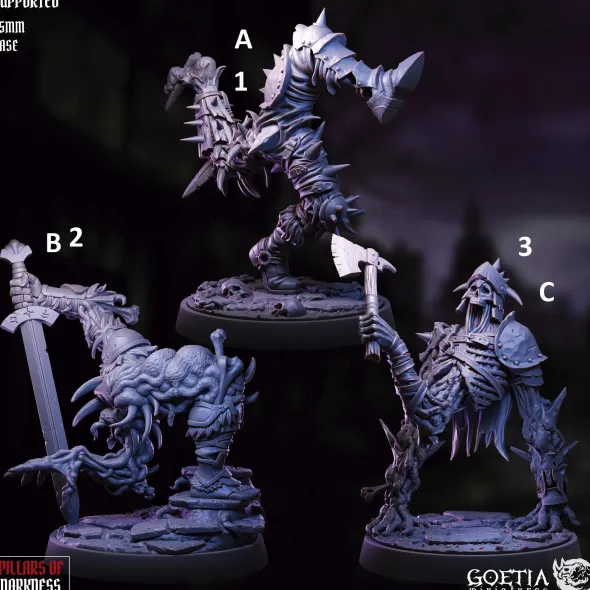 Goetia Miniatures - Pillars of Darkness - Set Complet