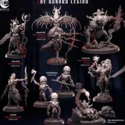 Goetia Miniatures - Unborn Legion - Set Complet
