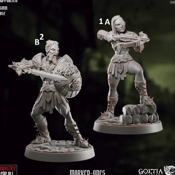 Goetia Miniatures - Unjustice for All - Les Marqués
