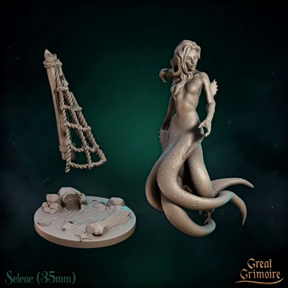 Great Grimoire - Black Tidelight - Selene