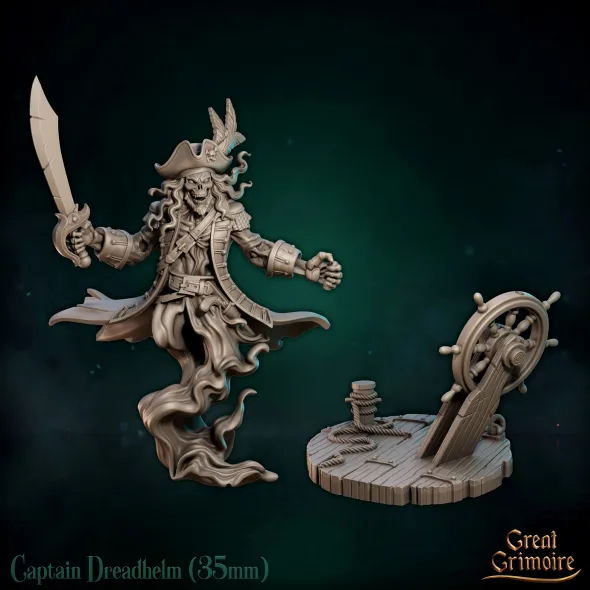 Great Grimoire - Black Tidelight - Captain Dreadhelm