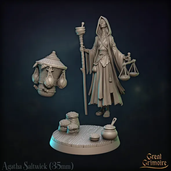 Great Grimoire - Murk Bazaar - Agatha