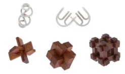 Great Minds - Men’s Set of 5 Puzzles
