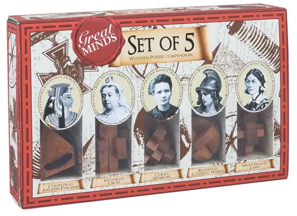 Great Minds - Women's Set of 5 Puzzles