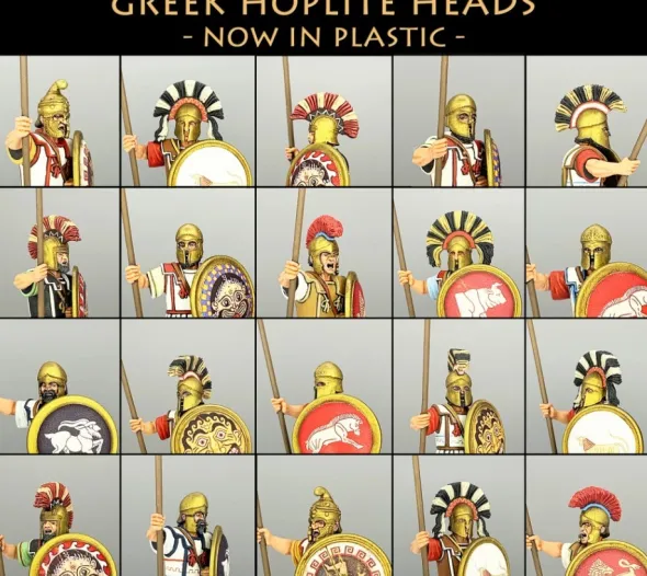 Greek Hoplites Heads