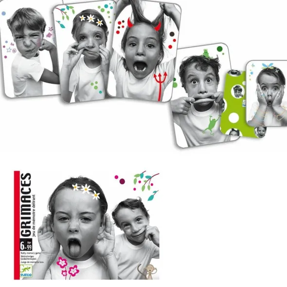 Grimaces - Jeu de cartes