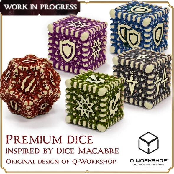 Grimcoven - Premium Dice set