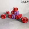 Grimdark Future - One Page Rules 16mm Wound & Spell Dice Set (10)