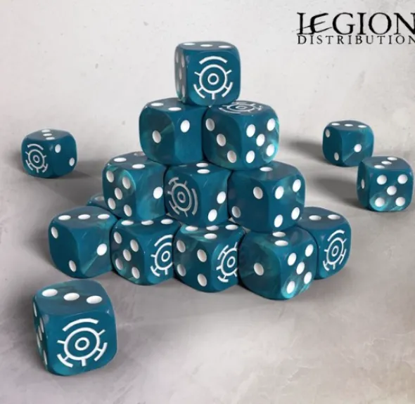 Grimdark Future - Robot Legions 16mm Dice Set (20)