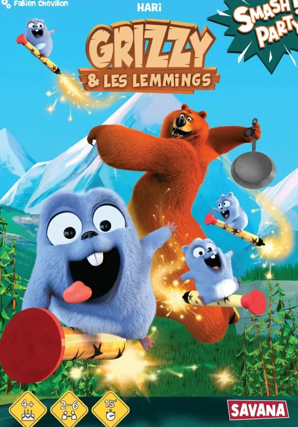 Grizzy et les Lemmings - Smash Party