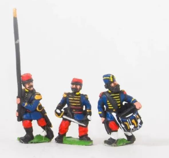 Guerre Franco-Prussienne - Commandement des Voltigeurs de la Garde en Bonnet de Police