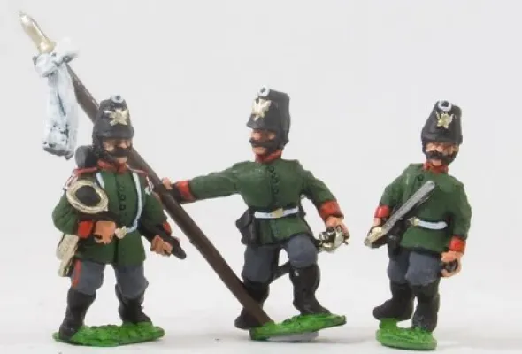Guerre Franco-Prussienne - Commandement des Jägers 1