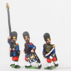 Guerre Franco-Prussienne - Commandement des Grenadiers de la Garde avec Bonnet à Poils