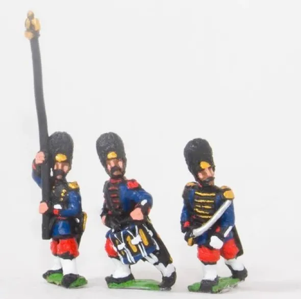 Guerre Franco-Prussienne - Commandement des Grenadiers de la Garde avec Bonnet à Poils
