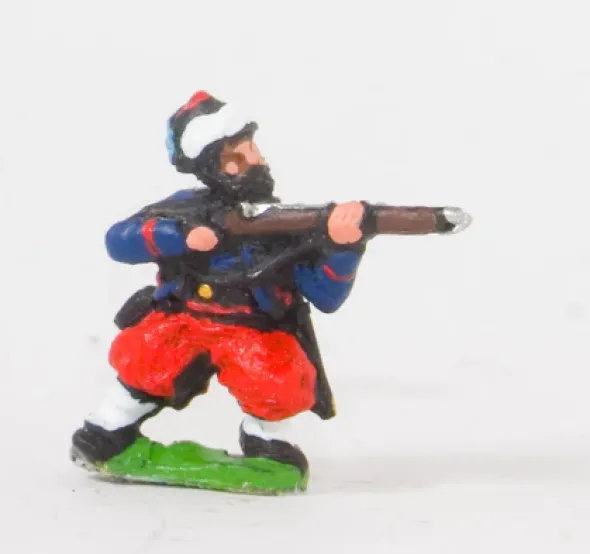 Guerre Franco-Prussienne - Zouaves avec Fez et Turban Enroulé 4