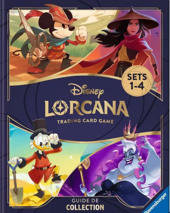 Guide de Collection Sets 1-4 Disney Lorcana