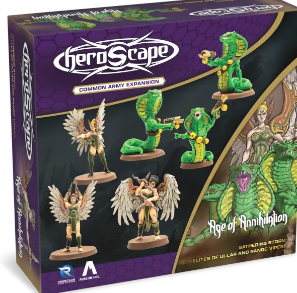 Heroscape: Elites of Ullar & Ranoc Vipers Common Army Expansion