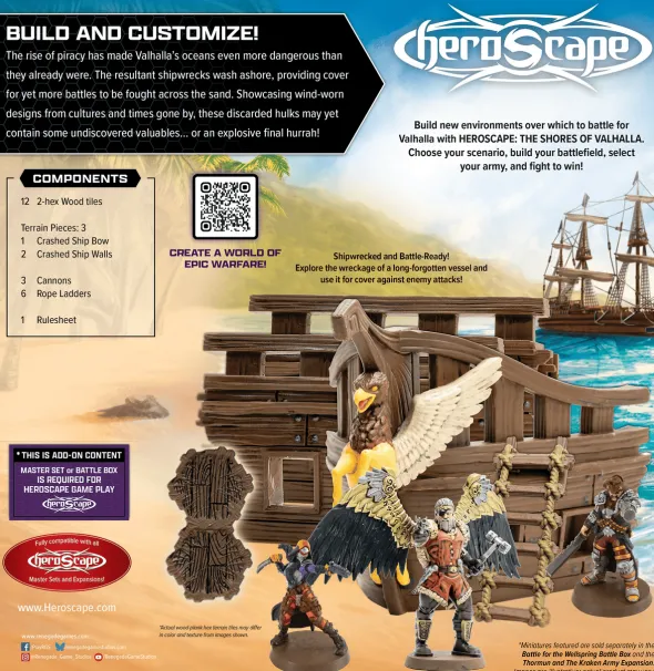 Heroscape: Shores of Valhalla Terrain Expansion