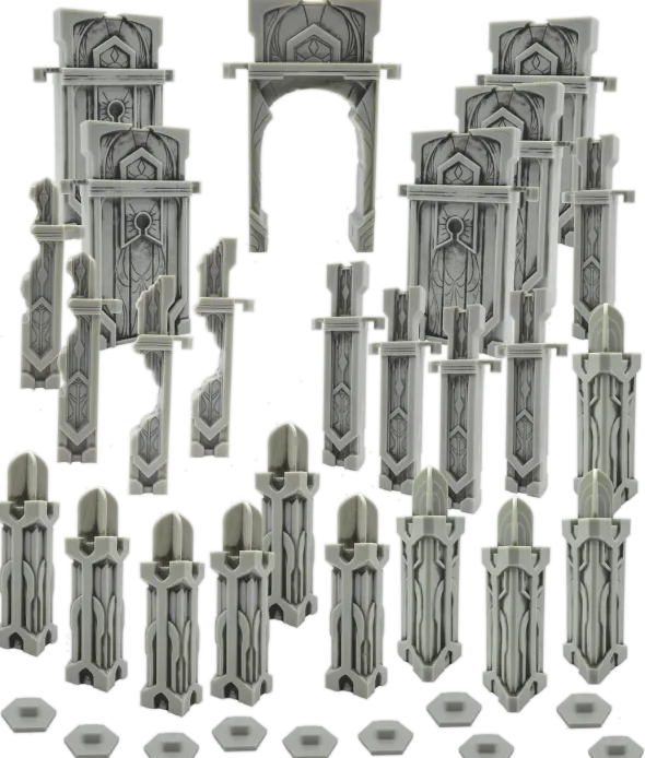 Heroscape: The Ruins at Laur’s Edge Terrain Expansion