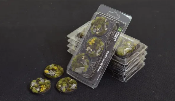 Highland Bases, Round 50mm (x3)
