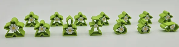 Hollow meeple set - Carcassonne Big Box Meeples