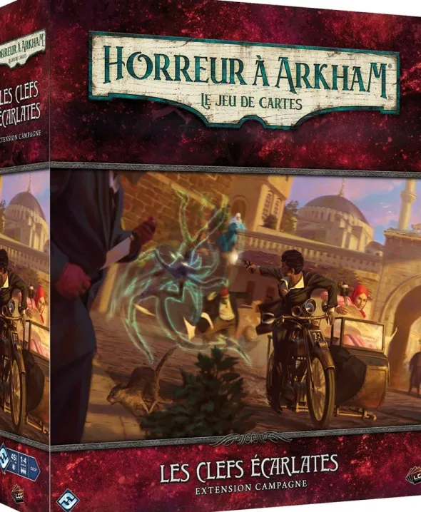 Horreur à Arkham : Le Jeu de Cartes - Les Clefs Écarlates (Campagne)