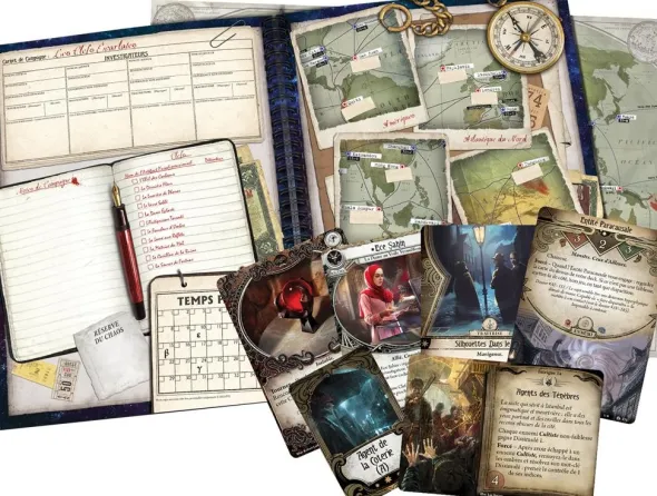 Horreur à Arkham : Le Jeu de Cartes - Les Clefs Écarlates (Campagne)