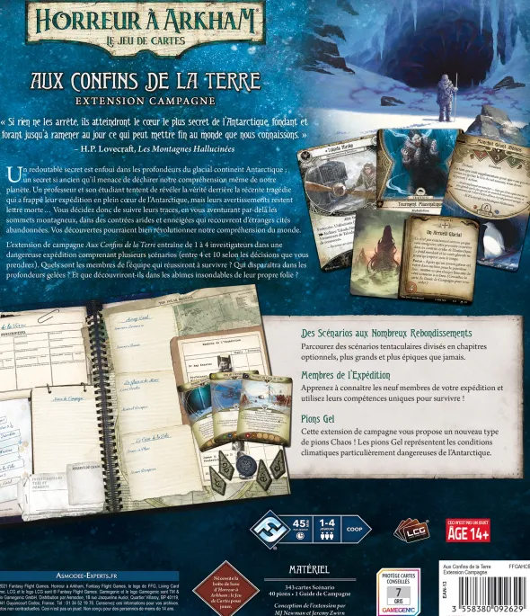 Horreur à Arkham : Le Jeu de Cartes - Aux Confins de la Terre (Campagne)