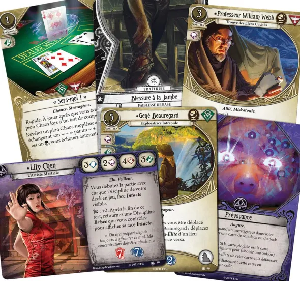 Horreur à Arkham : Le Jeu de Cartes - Aux Confins de la Terre (Investigateurs)