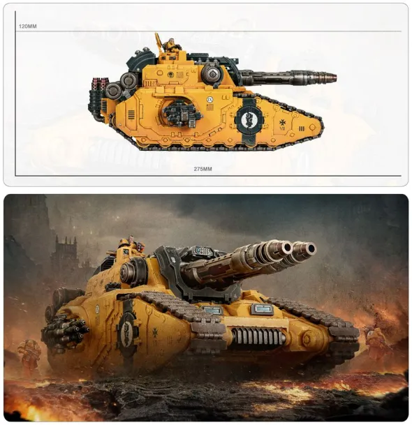 Horus Heresy : Legiones Astartes - Chasseur de Chars Super-lourd Falchion