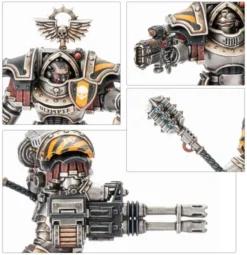 Horus Heresy : Legiones Astartes - Terminators Cataphractii avec Chargeurs Volkites et Masses Énergétiques