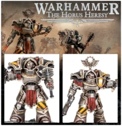 Horus Heresy : Legiones Astartes - Terminators Cataphractii avec Chargeurs Volkites et Masses Énergétiques