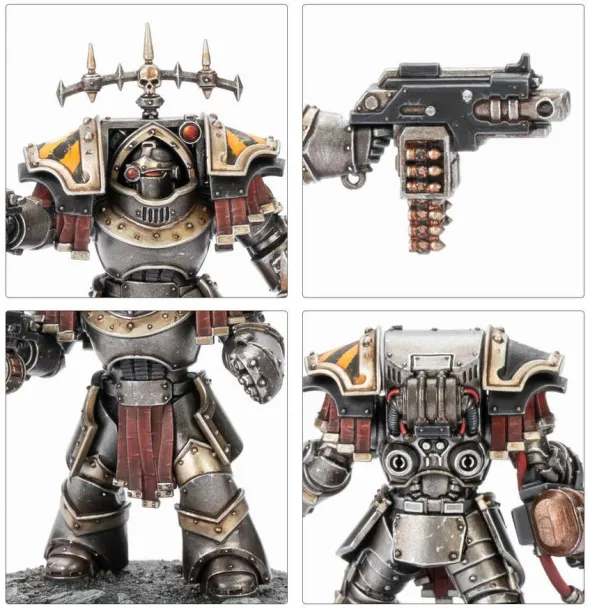 Horus Heresy : Legiones Astartes - Terminators Cataphractii avec Combi-bolters et Gantelets Énergétiques