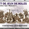 Hydra Production - 9 Créatures Lovecraftienne
