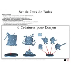 Hydra Production - 6 Créatures pour Donjon