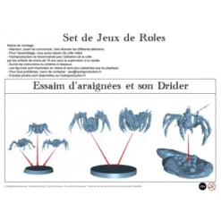 Hydra Production - 1 Essaim d'araignées avec Drider