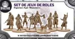 Hydra Production - 9 Investigateurs Lovecraftien