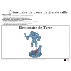 Hydra Production - 1 Élémentaire de Terre de grande taille