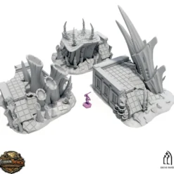 Infested Buildings A - Wargame Terrain