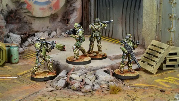 Infinity - Ariadna - Marauders 5307th Ranger Unit